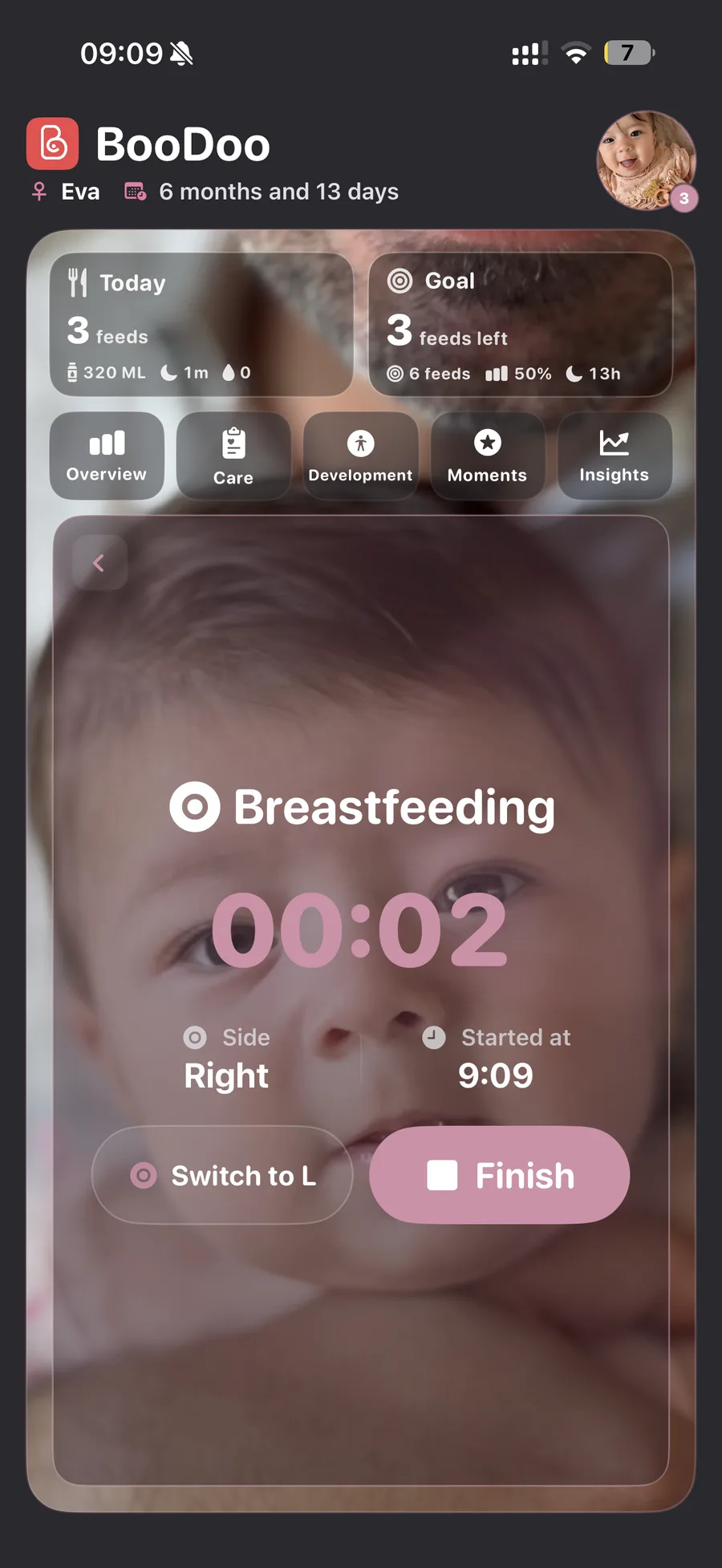 Boodoo breastfeeding screen